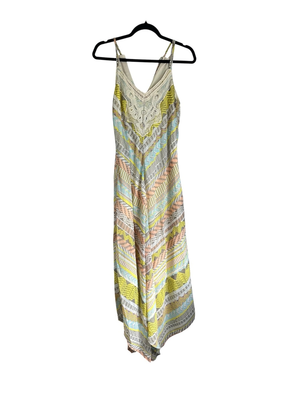 • Maurices Multicolor Chevron Maxi Dress •